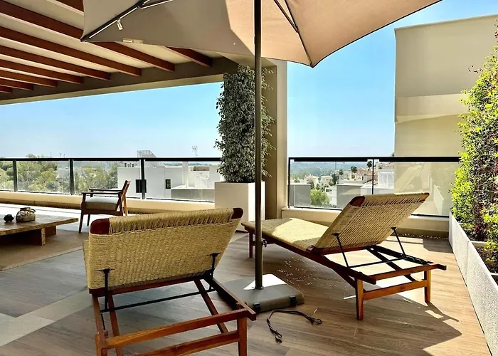 New Modern 3 Bedrooms With Ocean Views 마르베야